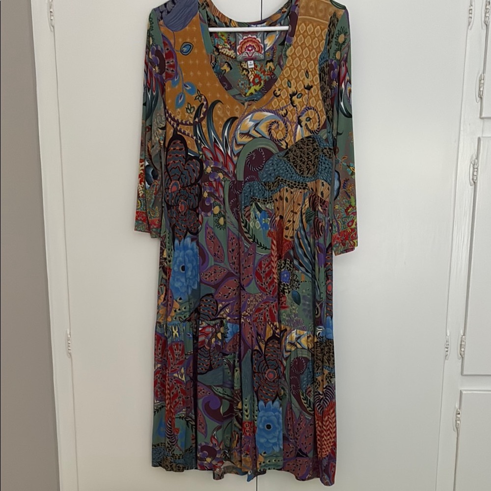 Colorful Johnny Was Women's Dress
